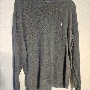 Polo Ralph Lauren Charcoal Lounge Top